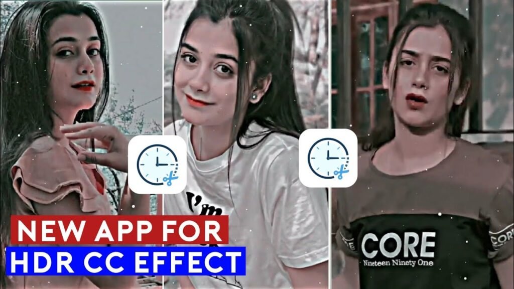 New HDR Effect Video Editing App