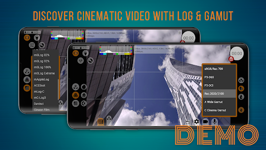 Cinematic mcpro 24fps Camera App