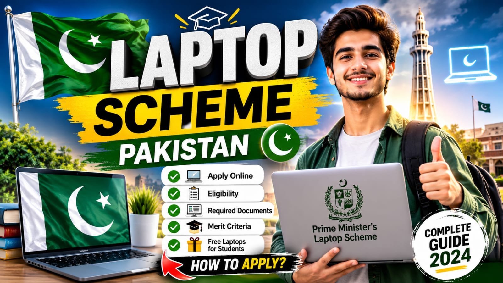 Prime Minister Laptop Scheme 2026 Pakistan | Complete Apply Process & Eligibility