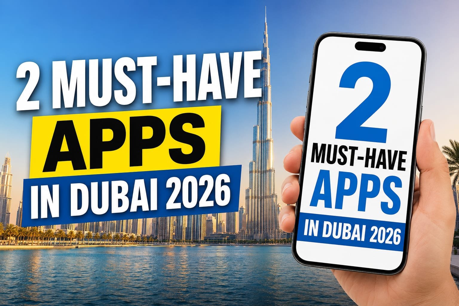 2 Must-Have Dubai Apps Everyone Should Install in 2026 | UAE PASS & DubaiNow Explained