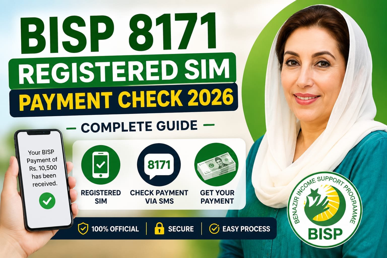 BISP 8171 Registered SIM Payment Check 2026 – Complete Guide